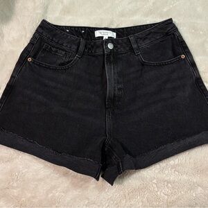 Dynamite Black Jean Shorts